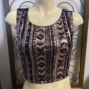 Body Central Sequin Top